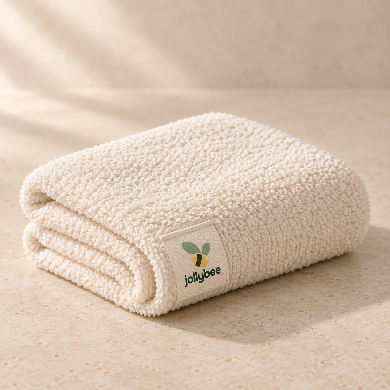 Jollybee baby bath towel, product view
