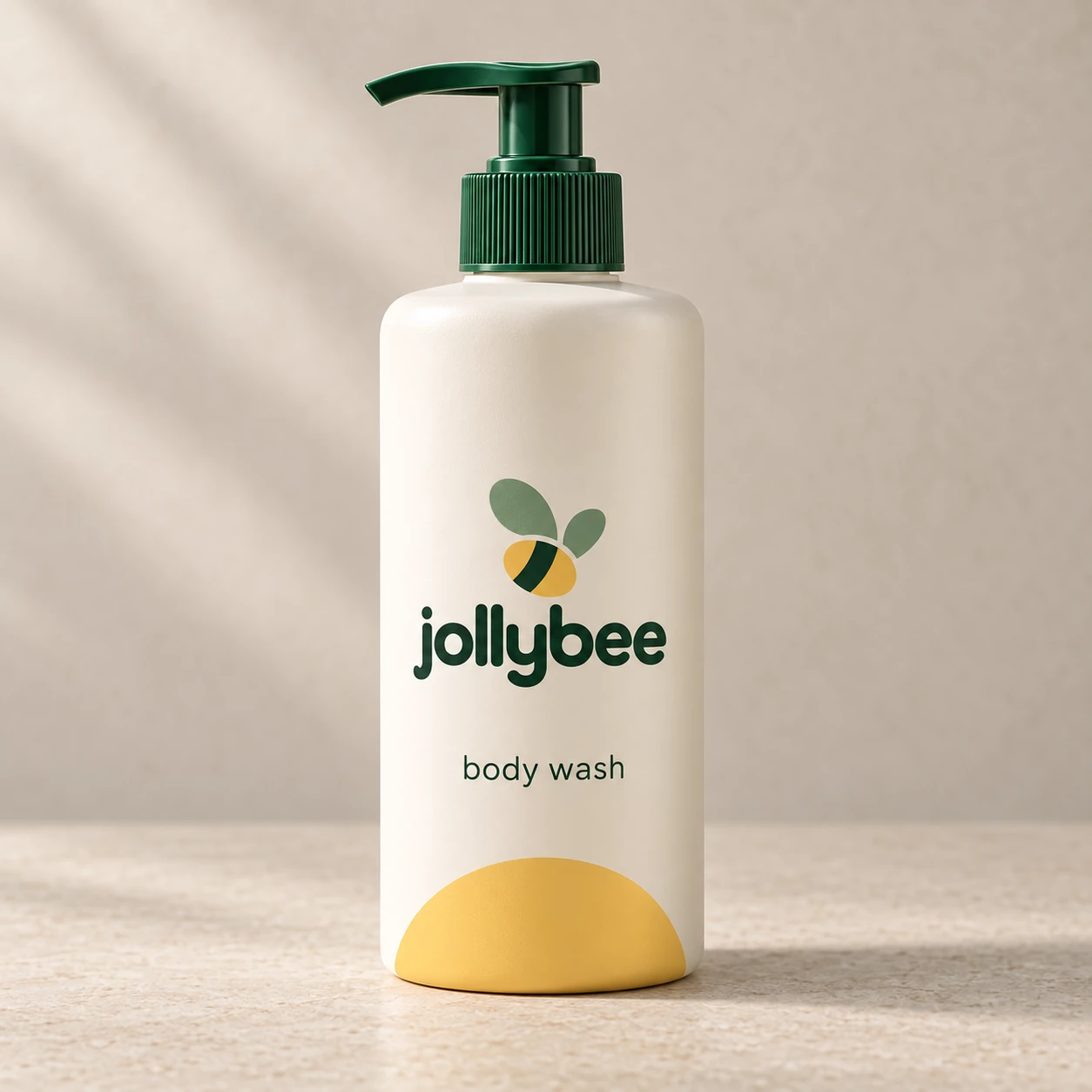 Jollybee baby body wash, product view
