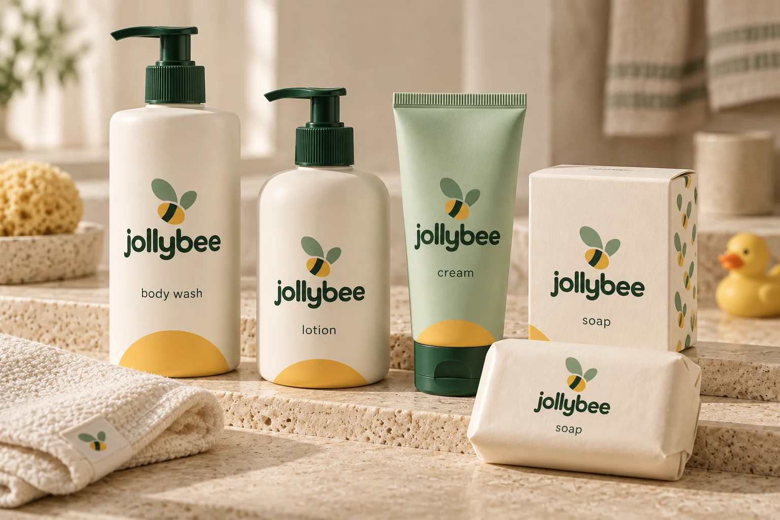 Jollybee the care ritual collection
